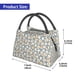 thumbnail image 2 of Fotbe White Popcorn Bolsa Térmica Portátil con Estampado, Bolsa de Entrega de Alimentos Aislada, Bolsa Reutilizable de Gran Capacidad para Comidas y Supermercado, 2 of 6