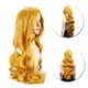 thumbnail image 1 of Pelucas de pelo rizado de onda larga y colorida de 80 cm con flequillo Peluca de cosplay Pelucas de cosplay de anime de estilo Lolita (amarillo), 1 of 5