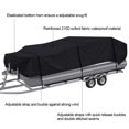 thumbnail image 2 of 11-22FT Boat Cover Marine Grade Waterproof Heavy Duty V-Hull Boat Cover Sun-Proof Fade-Resistant, 2 of 6