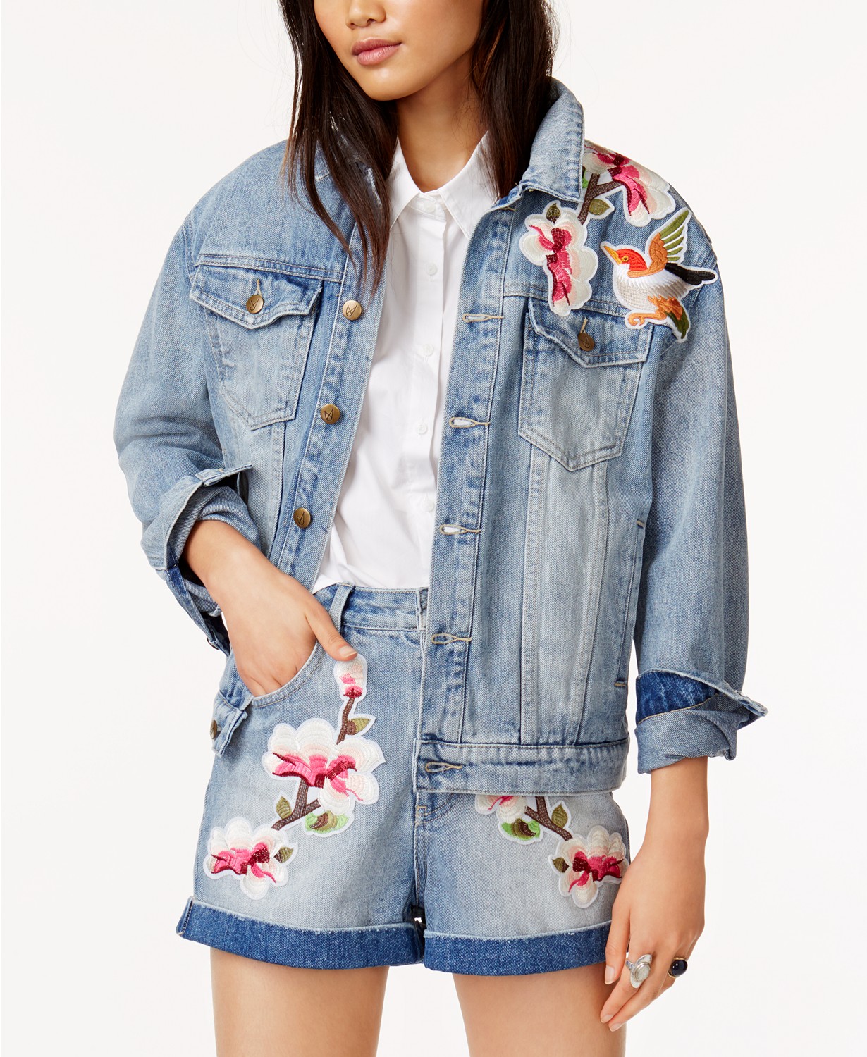 minkpink denim jacket
