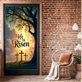 thumbnail image 6 of LUUFILx He is Risen Church Decor Cross Banner Easter Background Sunrise Christian Party Supplies Religious Photography Backdrop Faith Decorations, 6 of 7