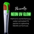 thumbnail image 3 of Pintura UV Mehron Paradise FX Neon Glow, 40 ml, activada por agua, 3 of 6