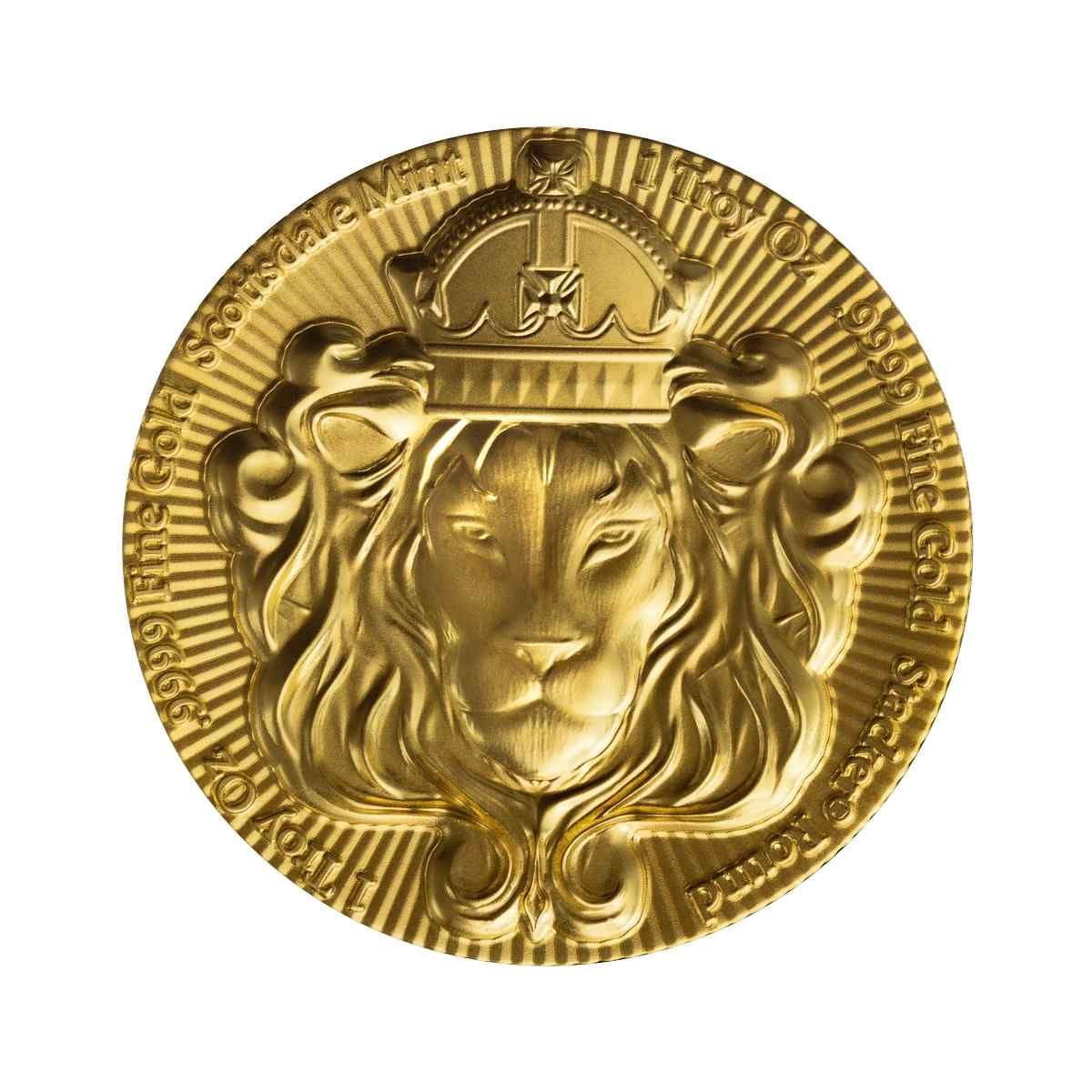 Scottsdale Stacker&reg; 1 oz Gold Round .9999 Gold Round in Certi-Lock Assay