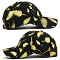 thumbnail image 5 of Baqcunre Baseball Cap, Mens And Womens Outdoor Gold Leaf Trend Fashion Casual Caps Travel Holiday Sports Baseball Caps, Womens Baseball Caps, Sun Hats for Women, 5 of 9