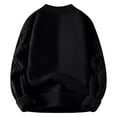 thumbnail image 7 of CLOISE Mens Fall Sweaters Big and Tall Lightweight Crew Neck Tops Solid Color Long Sleeve Pullover Outfits Clothes Black, 7 of 7