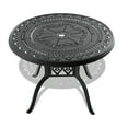 thumbnail image 4 of FFZ 3-Piece Set Of Cast Aluminum Patio Furniture With Beige Cushions, 4 of 6