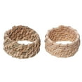 thumbnail image 4 of Brown Jute Napkin Ring - Set of 6, 4 of 4