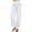 White, variant on Summer Pants for Women Fashion Casual Buttons Solid Women Pants Leg And Trouser Wide Loose Dress Pant Tall Womens Sweet Business Casual for Stretch Zipper Work Long Beige 5XL
