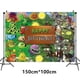 thumbnail image 4 of Juego de globos de látex con temática de mineros y zombis, decoración para tartas de PVZ, suministros para fiestas, pancartas de feliz cumpleaños, juguetes para niños, 4 of 5