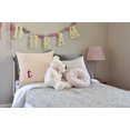 thumbnail image 3 of Simply Daisy 18" x 18" Modern Monogram Decorative Throw Pillow, Dusty Rose, 3 of 3