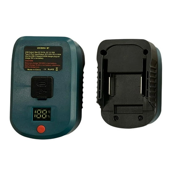 Battery Charger Adapter For Bosch for Dewalt for DCB200 18V USB Power Source