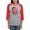 Heather/Red, variant on CafePress - My Cat Is My Valentine Long Sleeve T Shirt - Womens Baseball Tee