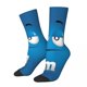 thumbnail image 5 of Calcetines divertidos de chocolate para hombre, colección de personajes de caramelo, estilo vintage Harajuku, hip hop, novedosos, sin costuras, con estampado de regalo, 5 of 7