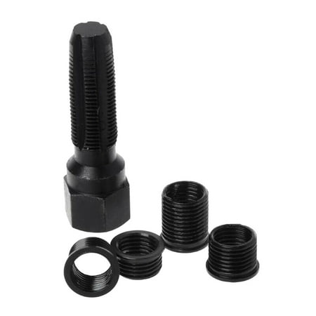 

14mm Thread Rethread Helicoil Repair Kit Insert Installation Kit Tool for Automotive Ignition Plug Repair (Random Color)