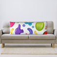 thumbnail image 7 of Body Pillow Cover, Gummy Candy Pattern Body Pillow Cases with Zipper Soft Breathable Smooth Skin Friendly Long Pillow Case 20x60 inches, 1Pcs, 7 of 7