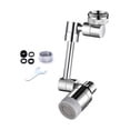 thumbnail image 1 of 1080 Degree Universal Extension Faucet Washbasin Tap Splash Aerator Splash Filter Faucet Faucet Adaptor Rotary Robot Arm Faucets ,Filter Impurities, 1 of 7