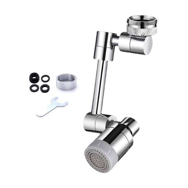 1080 Degree Universal Extension Faucet Washbasin Tap Splash Aerator Splash Filter Faucet Faucet Adaptor Rotary Robot Arm Faucets ,Filter Impurities