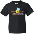 thumbnail image 3 of Inktastic Please Bee Kind, I Have Autism Youth T-Shirt, 3 of 5