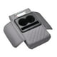 thumbnail image 1 of Funda para reposabrazos de coche con 2 bolsas de almacenamiento, portavasos, ranura para pañuelos y ranura para teléfono, para sedanes y accesorios de coche, organizadores de interior., 1 of 4