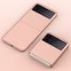 thumbnail image 1 of Estuche Para Teléfono Esmerilado Compatible Con Samsung Z Flip 3 Cubierta Protectora Antihuellas Dactilares Cubierta Plegable Con Todo Incluido sonducket  EL017953-04, 1 of 5