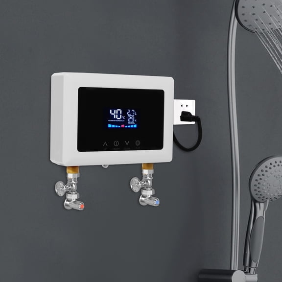 DENEST Wall Mounted Electric Instant Hot Water Heater Mini Small Water Tank 3000W