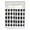 Black White, variant on Green White Buffalo Check Half Window Curtains 24 Inches Long, Farmhouse Plaid Modern Geometric Window Treatment Curtain Drapes, Short Curtains Tiers for Kitchen Over Sink, 27.5"x24", 2 Panels