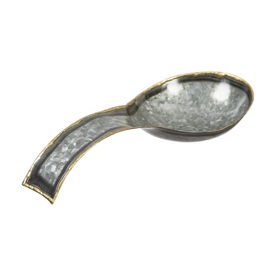 Galvanize Metal Spoon Rest