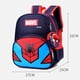 thumbnail image 3 of Bolso Escolar De Dibujos Animados Con Bolsa Pequeña Separada Para Niños Y Niñas Kindergarden & Preescolar Kids Superhero Spiderman Capitán Mochila (32cm), 3 of 4