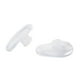thumbnail image 1 of Soft elliptical silicon nose pad for glasses (transparent, 5 pairs)-2025, 1 of 5