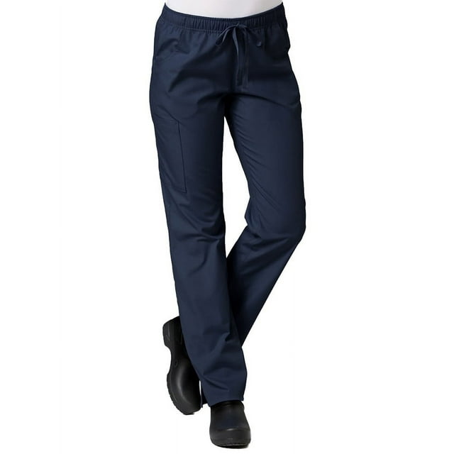 Red Panda Pantalon d'Uniforme Cargo pour Femmes à Taille Élastique