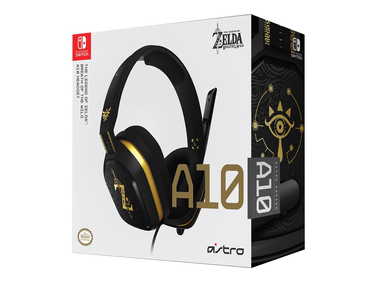 Astro A10 Headset Full Size Wired 3 5 Mm Jack Legend Of Zelda Breath Of The Wild Walmart Com Walmart Com