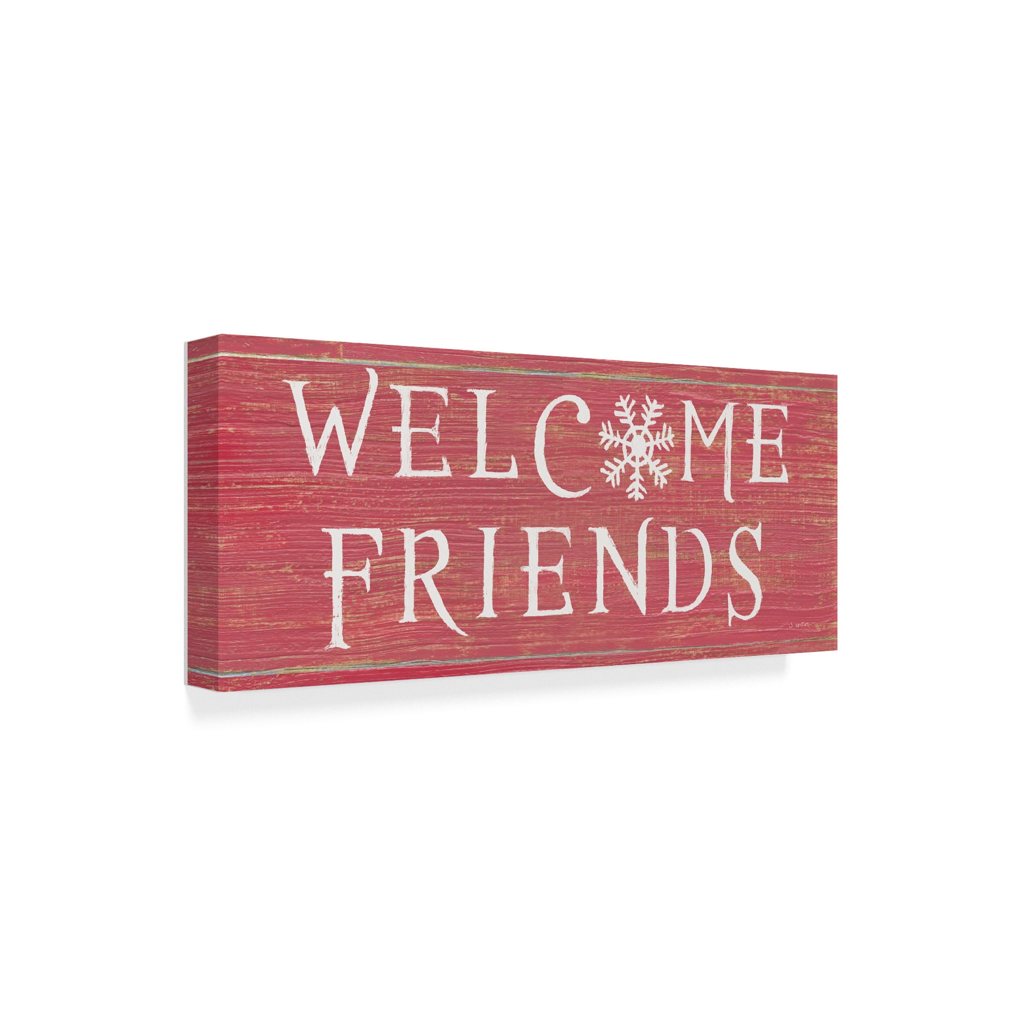 Trademark Fine Art 'Christmas Affinity II Red' Canvas Art by James Wiens