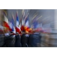 thumbnail image 2 of Zuckerman, Jim 18x13 White Modern Wood Framed Museum Art Print Titled - France, Paris Ceremony at the Arc de Triomphe, 2 of 4