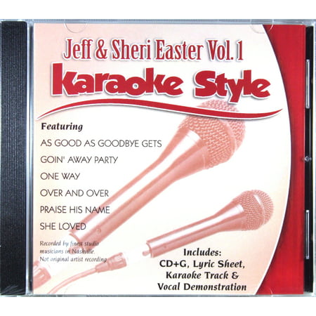 Jeff and Sheri Easter Volume 1 Daywind Christian Karaoke Style NEW CD+G 6 (The Best Of Jeff And Sheri Easter)