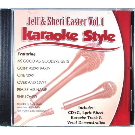 Jeff and Sheri Easter Volume 1 Daywind Christian Karaoke Style NEW CD+G 6 Songs