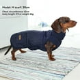 thumbnail image 6 of UOSIA Dachshund Dog Coats Waterproof Thermal Quilted Dachshund Coat with Leash Hole, 6 of 6