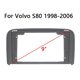 thumbnail image 2 of Fascia de Radio de Coche 2Din para S80 2001-2006 Adaptador de Placa de EstéReo de DVD Kit de Ajuste de Bisel de InstalacióN de Tablero de Montaje, 2 of 5