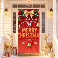 thumbnail image 5 of Talqzovs Door Curtains , 36X79 Inch Christmas Door Covers for Front Door Door Banner Cover for Holiday Festival Party Decoration, 5 of 6