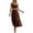 Red, variant on KHONTS Two Piece Set for Women Boho Flowy A-Line Maxi Skirt Spaghetti Strap Crop Tops Summer Vacation Outfits Blue S