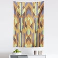 thumbnail image 1 of Earth Tones Tapestry, Geometric Pattern with Retro Style Inspired by Intricacy of Gothic Era, Fabric Wall Hanging Decor for Bedroom Living Room Dorm, 5 Sizes, Multicolor, by Ambesonne, 1 of 1