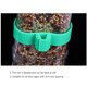 thumbnail image 4 of Dispensador de agua para pájaros bebedero para pájaros 2 unidades transparente para pájaros del amor ANGGREK Otros, 4 of 8