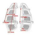 thumbnail image 1 of destyer 1 Pair Motorcycle Radiator Guard Cover for VESPA GTS 250 2013-2020 Titanium, 1 of 7
