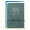 Hallmark Father's Day Card (Important Part of Our Family)