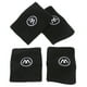 thumbnail image 4 of Muñequera, 2 Pares de Muñequeras Deportivas, Baloncesto, Pulsera Absorbente de Sudor, Poliéster, Algodón, Muñequera Atlética, Muñequeras de Tenis, Gimnasio, Yoga,, 4 of 7