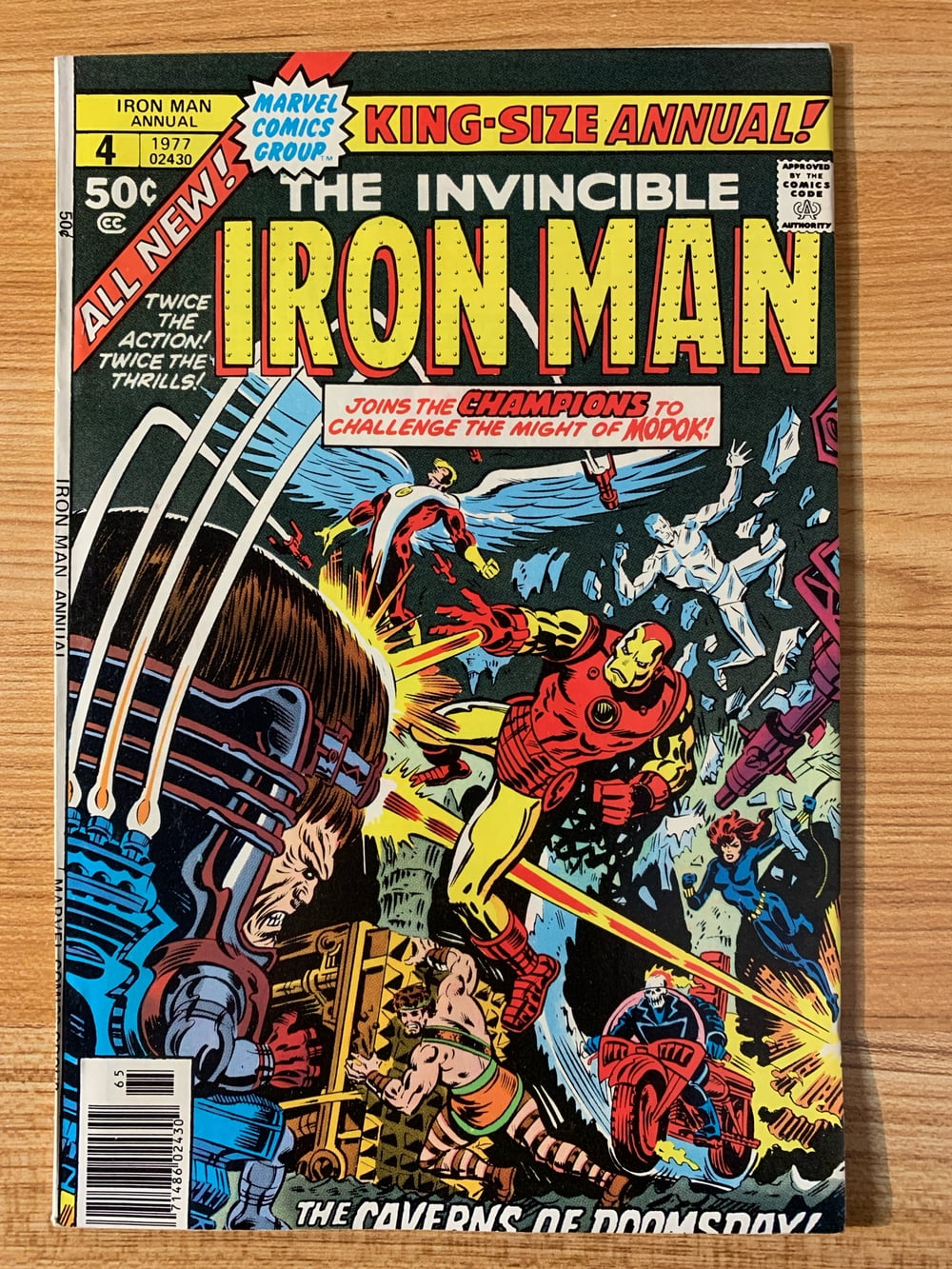 Iron Man Annual #4 Comic Book