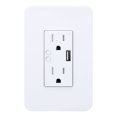 thumbnail image 1 of HLONK WiFi Smart Wall Socket Family Sharing Voice Control Timer Setting Power Wall Outlet 2.4GHz AC110‑125V, 1 of 7