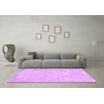 thumbnail image 3 of Ahgly Company Indoor Square Trellis Purple Modern Area Rugs, 8' Square, 3 of 4