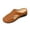 Brown, variant on Wedge Mules for Women Closed Toe Paneled Summer Casual Walking Comfort Travel Outdoor Everyday Slip On S Andals Airport Travel Daily Wear