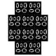 thumbnail image 1 of Kearding 5Pcs Mold Casting Handmade Cookie Irregular Shape Chocolate Moulds Stamp Biscuit Gingerbread Craft Jelly Cake Bakeware 10piezas Kearding CBP065866, 1 of 6