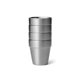 thumbnail image 3 of Set de 4 vasos de chupito YETI de acero inoxidable, 50 ml, con funda, 3 of 9